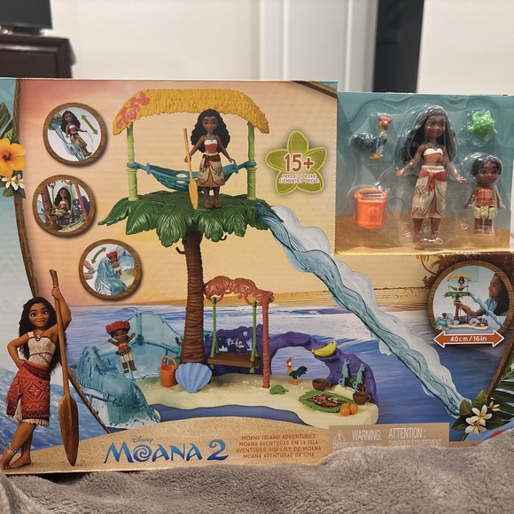 Disney Other - Disney Moana 2 Island Adventures Playset – New in Box great‎ for Easter.